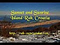 SunsetandSunriseCroatiaRab