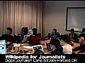 JournoPDXWikipediaforJournalists