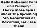 Pokemon5thGenerationUpdateFebruary032010