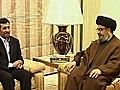 HezbollahchiefmeetsAhmadinejadinDamascus