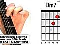 HowtoPlaytheDm7GuitarChord