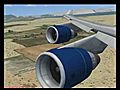 Boeing747400UnitedAirlinesLandinginCapeTownwmv