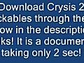 Crysis2Unlockables