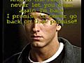 EminemNotAfraidVideoandLyrics
