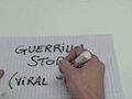 GUERRILLASTORIEStutorialgameforViralMarketing