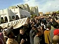 Libyanprotestersattendfuneral