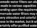 homemadewaterfilter