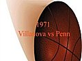 1971VillanovavsPennBasketball