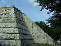 RoyaltyFreeStockVideoSDFootagePanLefttoMayanTempleatChichenItzainMexico