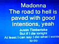 Madonnaftjustintimberlake4minuteslyrics