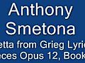 AnthonySmetonaplaysGriegLyricalOpus12Book1