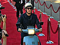 HanksridesintoLAfor039LarryCrowne039premiere