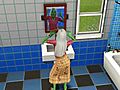 TheSims3AlienGrannyPlayingWithTheMirror