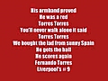 FernandoTorresSongLyrics
