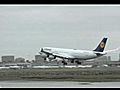 LufthansaA340LandsBostonLoganmov