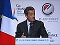 Sarkozykicksofffirst039eG8039Internetsummmit