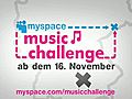 MySpaceMusicChallenge