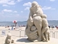 SandsculptureslineRevereBeach