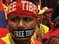 TibetansProtestInIndiaAheadOfOlympics