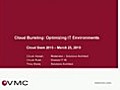 CloudBurstingforOptimizingITEnvironments