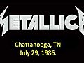 MetallicaBatteryChattanoogaJuly291986