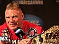 UFC116LesnarvsCarwinPostFightPressConferenceHighlights