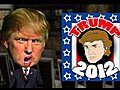 TrumpannouncesifheWILLorWontrunforpresidentin2012Cartoon