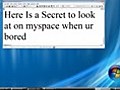 MyspaceSecret