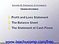 AccountingTutorialFinancialStatementsTrainingLesson151
