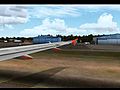 Airbusa320Launcestontakeoff