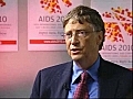 BillGatestalksabout18thinternationalAIDSconference