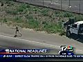 Californiatowtruckpolicechase