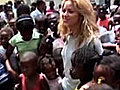 ShakiraVisitsHaitianEarthquakeSurvivors