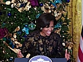 TheFirstLadyPreviewsWhiteHouseHolidayDecorations