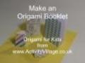 OrigamiBookletUsefulandFuntoFold