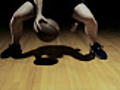 BasketballPlayerDribblesandSpinsAway