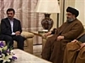 AhmadinejadmeetsNasrallahinSyria