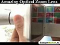 Portablevideocamerawith8xopticalzoomlens