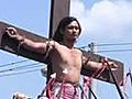 CrucifixionreenactedinPhilippines