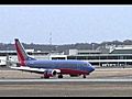 SouthwestAirlinesBoeing737300LandingNashvilleInternationalAirport