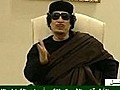LibyschesFernsehenzeigtBildervonGaddafi