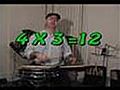 HowToLearnMathematicsMultiplicationUsingDrums