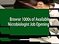 MicrobiologistEmployment
