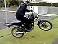 MotorcycleDaredevilHedgeJump