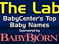 BabyCentersTopBabyNames