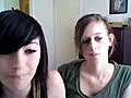 2girlssinginganddancingonwebcam