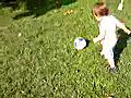 soccerprodigy1yearolddribblessoccerball
