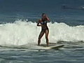 RoyaltyFreeStockVideoSDFootageSurfingatKaanapaliBeachinMauiHawaii