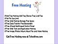 freepersonalwebhostingfrontpage