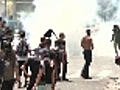 Greekpoliceteargasantiausterityprotesters